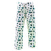 Coastal Carolina Chanticleers CCU Repeat Print Hand Sketched Vive La Fete Impressions Artwork Womens  White  Lounge Pant