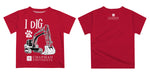 Chapman University Panthers Vive La Fete Excavator Boys Game Day Red Short Sleeve Tee - Vive La Fête - Online Apparel Store