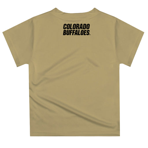 Colorado Buffaloes CU Vive La Fete Excavator Boys Game Day Gold Short Sleeve Tee - Vive La Fête - Online Apparel Store
