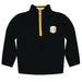 Cal State Los Angeles Golden Eagles Hand Sketched Vive La Fete Impressions Artwork  Black Quarter Zip Pullover V1