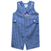 Delaware Blue Hens Embroidered Royal Gingham Boys Jon Jon