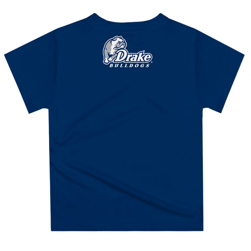 Drake University Bulldogs Vive La Fete Excavator Boys Game Day Blue Short Sleeve Tee - Vive La Fête - Online Apparel Store