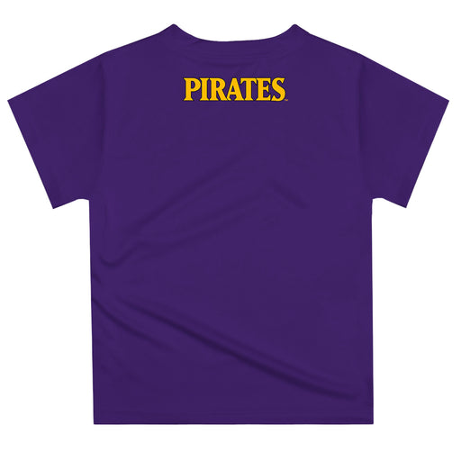 East Carolina Pirates Vive La Fete Excavator Boys Game Day Purple Short Sleeve Tee - Vive La Fête - Online Apparel Store