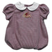 Elon University Phoenix Embroidered Maroon Girls Baby Bubble Short Sleeve