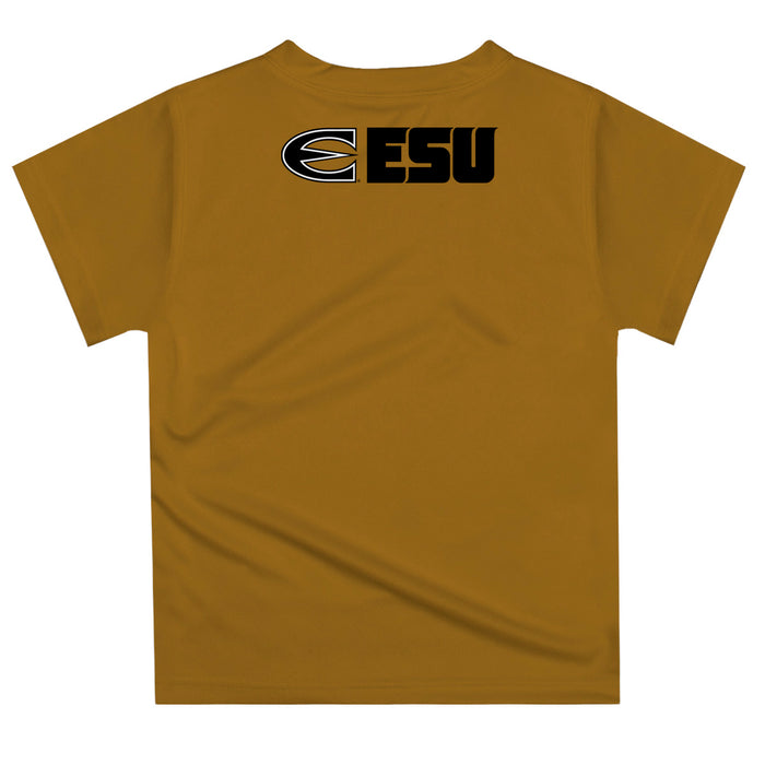 Emporia State University Hornets Vive La Fete Excavator Boys Game Day Gold Short Sleeve Tee - Vive La Fête - Online Apparel Store