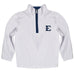 East Tennessee Buccaneers Hand Sketched Vive La Fete Impressions Artwork  White Quarter Zip Pullover V1