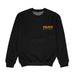 Florida A&M University Rattlers Hand Sketched Vive La Fete Impressions Artwork Womens  Black Crewneck Sweatshirt