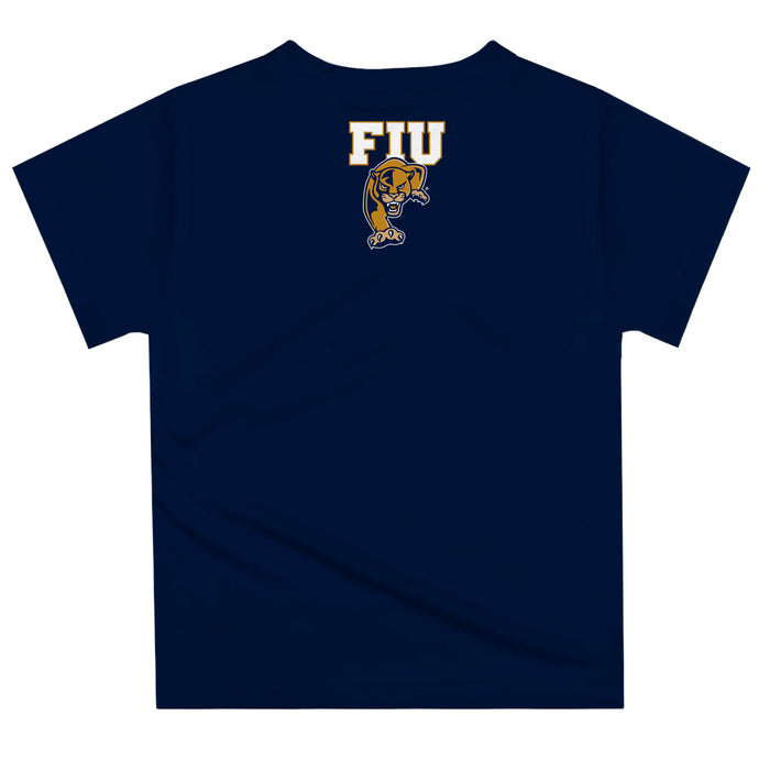 FIU Panthers  Vive La Fete Excavator Boys Game Day Blue Short Sleeve Tee - Vive La Fête - Online Apparel Store