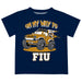 FIU Panthers Vive La Fete Monster Truck Boys Game Day Navy Short Sleeve Tee