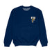 FIU Panthers Hand Sketched Vive La Fete Impressions Artwork Womens  Blue Crewneck Sweatshirt