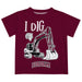 Fordham Rams Vive La Fete Excavator Boys Game Day Maroon Short Sleeve Tee