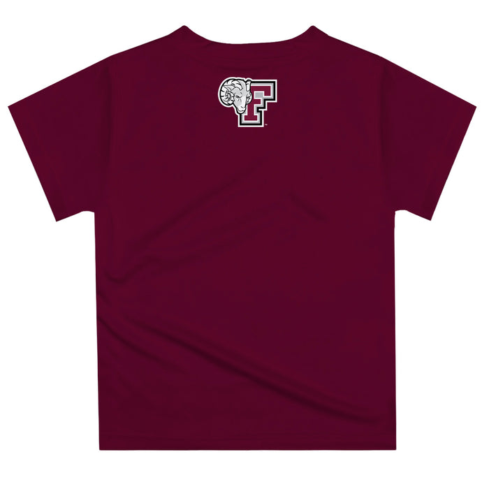 Fordham Rams Vive La Fete Excavator Boys Game Day Maroon Short Sleeve Tee - Vive La Fête - Online Apparel Store