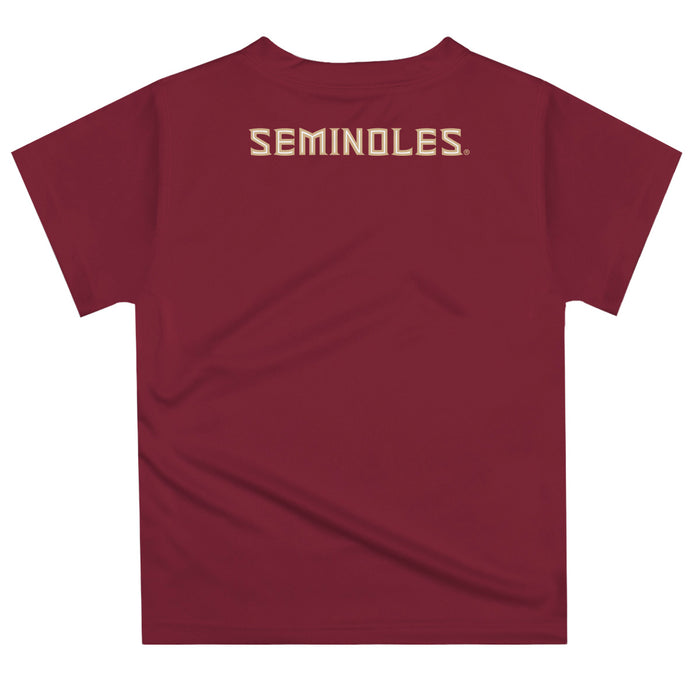 Florida State Seminoles Vive La Fete Excavator Boys Game Day Garnet Short Sleeve Tee - Vive La Fête - Online Apparel Store