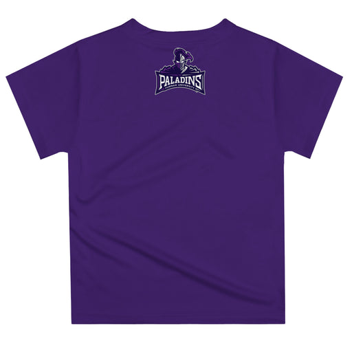 Furman Paladins Vive La Fete Excavator Boys Game Day Purple Short Sleeve Tee - Vive La Fête - Online Apparel Store