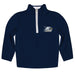 Georgia Southern Eagles Hand Sketched Vive La Fete Impressions Artwork Navy Quarter Zip Pullover