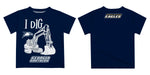 Georgia Southern Eagles Vive La Fete Excavator Boys Game Day Navy Short Sleeve Tee - Vive La Fête - Online Apparel Store