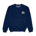 Georgia Southern Eagles Hand Sketched Vive La Fete Impressions Artwork Womens  Navy Crewneck Sweatshirt