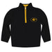 Grambling State Tigers GSU Hand Sketched Vive La Fete Impressions Artwork  Black Quarter Zip Pullover V1