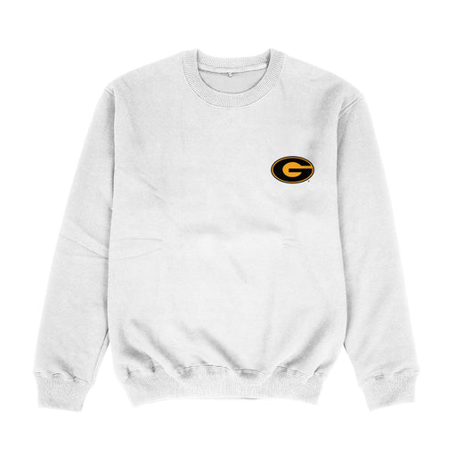 Grambling State Tigers GSU Hand Sketched Vive La Fete Impressions Artwork Womens  White Crewneck Sweatshirt