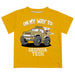 Georgia Tech Yellow Jackets  Vive La Fete Monster Truck Boys Game Day Gold Short Sleeve Tee