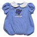 Grand Valley State Lakers Embroidered Royal Girls Baby Bubble Short Sleeve