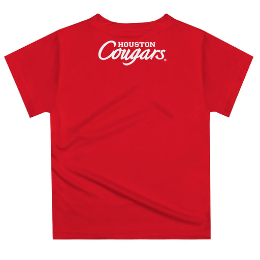 University of Houston Cougars Vive La Fete Excavator Boys Game Day Red Short Sleeve Tee - Vive La Fête - Online Apparel Store