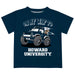 Howard University Bison  Vive La Fete Monster Truck Boys Game Day Blue Short Sleeve Tee