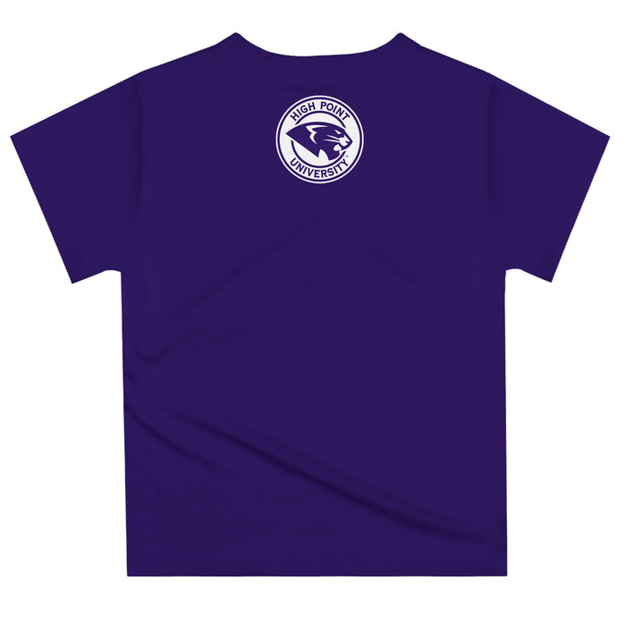 High Point University Panthers HPU Vive La Fete Excavator Boys Game Day Purple Short Sleeve Tee - Vive La Fête - Online Apparel Store