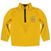 Idaho Vandals Hand Sketched Vive La Fete Impressions Artwork Yellow Quarter Zip Pullover