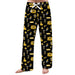 Idaho Vandals Repeat Print Hand Sketched Vive La Fete Impressions Artwork Womens Black Lounge Pants