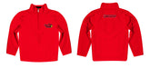 Illinois State Redbirds Vive La Fete Logo and Mascot Name Womens Red Quarter Zip Pullover - Vive La Fête - Online Apparel Store