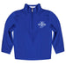 Indiana State Sycamores Vive La Fete Logo and Mascot Name Womens Blue Quarter Zip Pullover