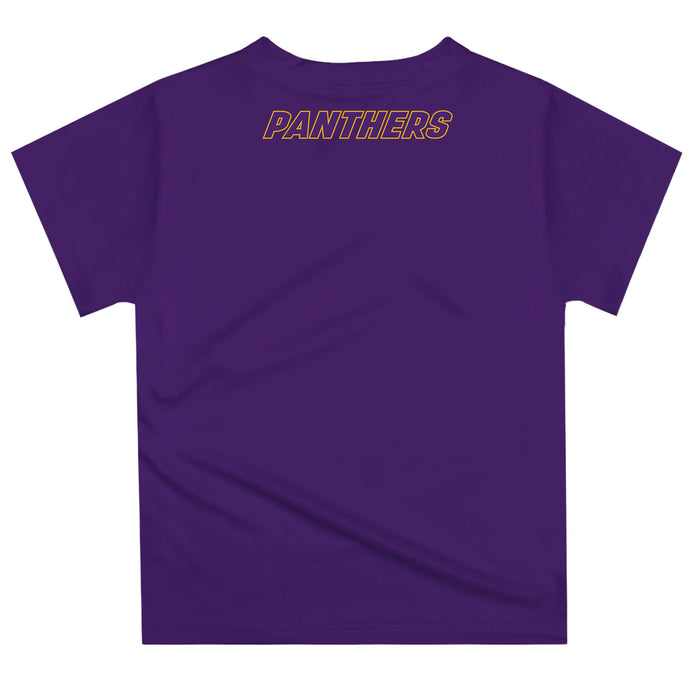 Northern Iowa Panthers Vive La Fete Excavator Boys Game Day Purple Short Sleeve Tee - Vive La Fête - Online Apparel Store