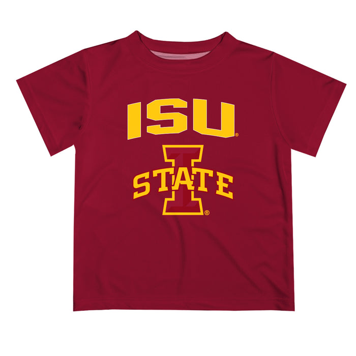 Iowa State Cyclones ISU Vive La Fete Boys Game Day  Gold Short Sleeve Tee Shirt - Vive La Fête - Online Apparel Store