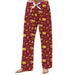 Iowa State Cyclones ISU Repeat Print Hand Sketched Vive La Fete Impressions Artwork Womens  Cardinal  Lounge Pants