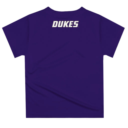 James Madison University Dukes Vive La Fete Excavator Boys Game Day Purple Short Sleeve Tee - Vive La Fête - Online Apparel Store