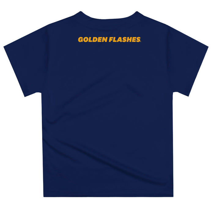 Kent State Golden Flashes Vive La Fete Excavator Boys Game Day Blue Short Sleeve Tee - Vive La Fête - Online Apparel Store