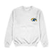 Kent State Golden Flashes Hand Sketched Vive La Fete Impressions Artwork Womens  White Crewneck Sweatshirt