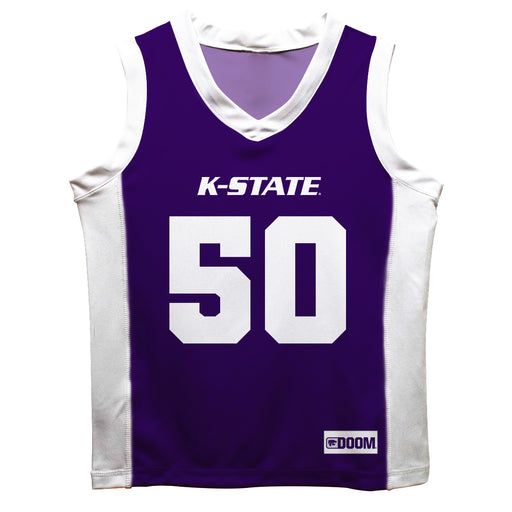 Kansas State University Wildcats K-State Vive La Fete Ayoka Lee Game Day Purple Boys Basketball Jersey