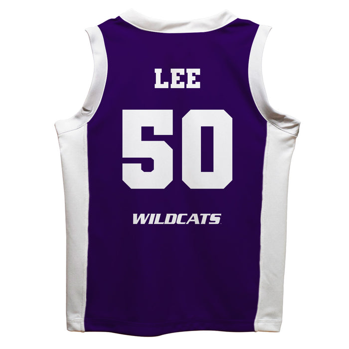 Kansas State University Wildcats K-State Vive La Fete Ayoka Lee Game Day Purple Boys Basketball Jersey