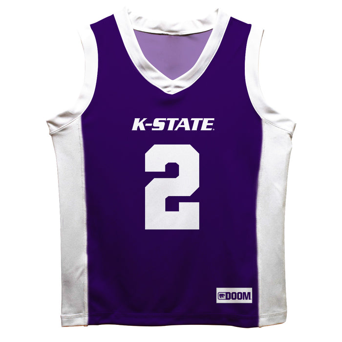 Kansas State University Wildcats K-State Vive La Fete Tylor Perry Game Day Purple Boys Basketball Jerse