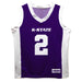 Kansas State University Wildcats K-State Vive La Fete Tylor Perry Game Day Purple Boys Basketball Jerse