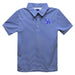 Kentucky Wildcats Embroidered Royal Stripes Short Sleeve Polo Box Shirt