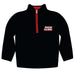 Louisiana at Lafayette Cajuns Hand Sketched Vive La Fete Impressions Artwork  Black Quarter Zip Pullover V1