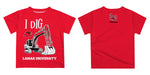 Lamar Cardinals Vive La Fete Excavator Boys Game Day Red Short Sleeve Tee - Vive La Fête - Online Apparel Store