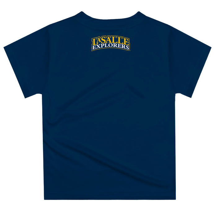 La Salle University Explorers Vive La Fete Excavator Boys Game Day Blue Short Sleeve Tee - Vive La Fête - Online Apparel Store