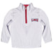 Loyola Marymount Lions Hand Sketched Vive La Fete Impressions Artwork  White Quarter Zip Pullover V1