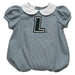 Loyola University Maryland Greyhounds Embroidered Hunter Green Girls Baby Bubble Short Sleeve