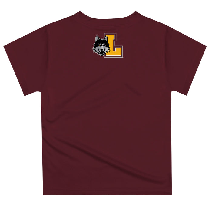 Loyola University Chicago Ramblers Vive La Fete Excavator Boys Game Day Maroon Short Sleeve Tee - Vive La Fête - Online Apparel Store