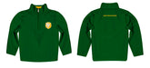 Southeastern Lions Vive La Fete Logo and Mascot Name Womens Green Quarter Zip Pullover - Vive La Fête - Online Apparel Store